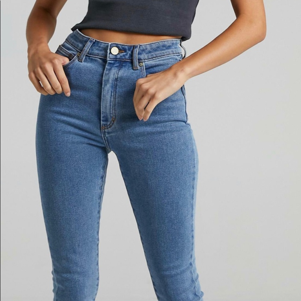 Abrand A High Skinny Ankle Basher size 6/24